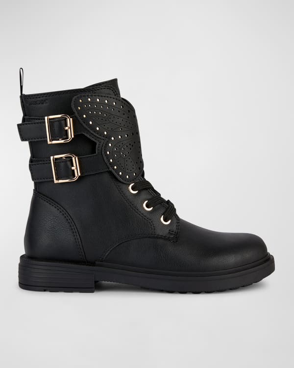 Burberry Girl s Dearington Icon Stripe Boots Toddlers Kids