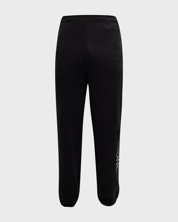 Logo Print Black Sweatpant