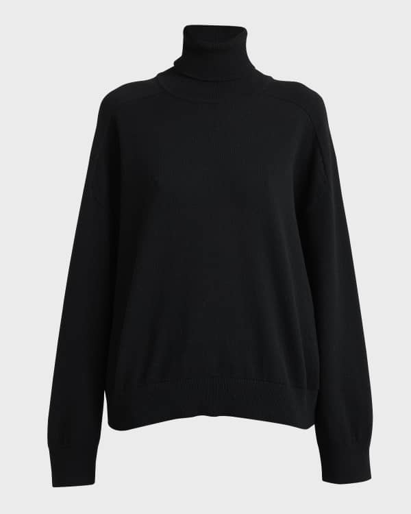 Rag & Bone Ingrid Oversized Ribbed Turtleneck Sweater | Neiman Marcus