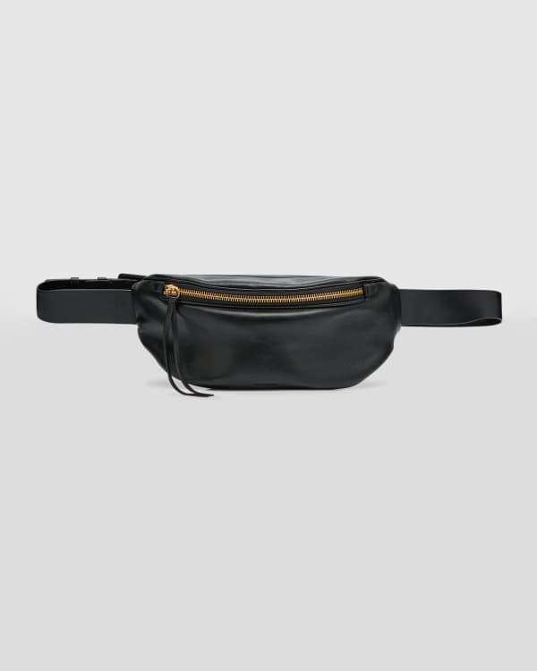 Saint Laurent Lou Baby YSL Quilted Grain de Poudre Belt Bag