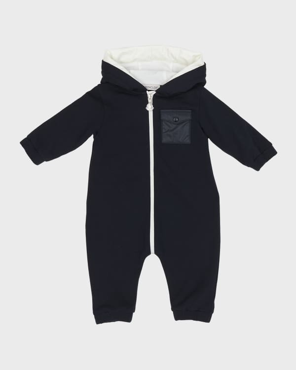 Luli & Me Baby Boys Sea Blue Bubble - White Collar