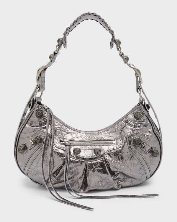 Balenciaga Le Cagole XS Glitter Shoulder Bag Neiman Marcus