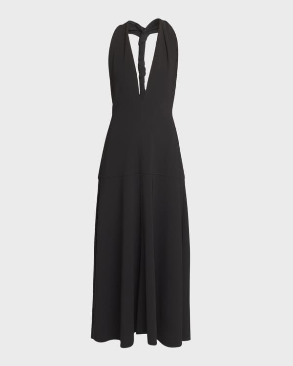 knee length dresses for ladies Striped Maxi Dress Small main image 0