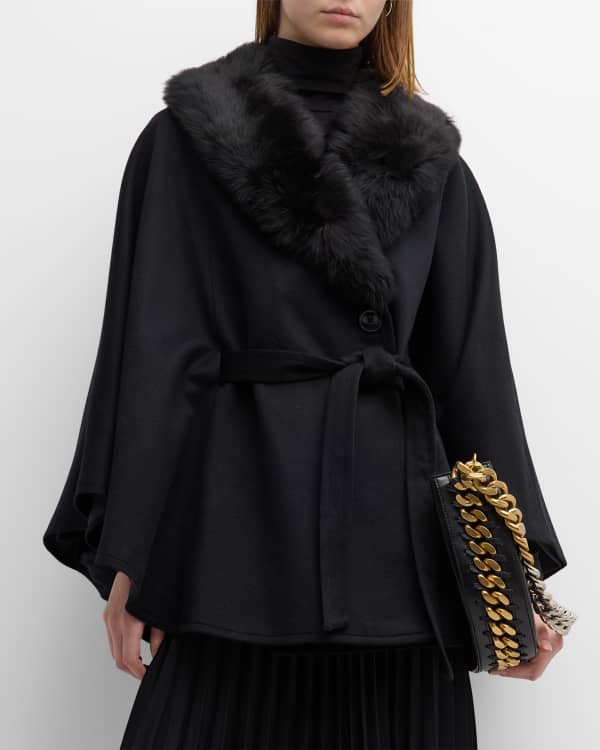 Shop Louis Vuitton Women's Cashmere & Fur Coats