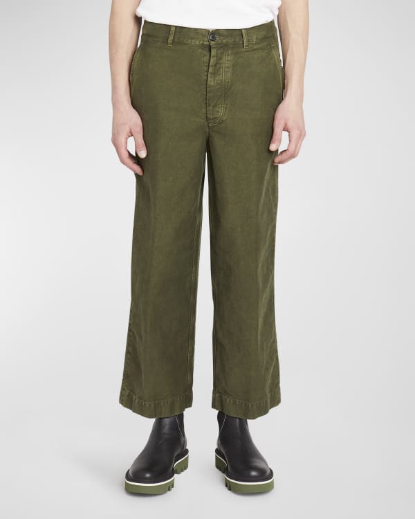 Dries Van Noten Men's Parkino Side-Tape Pants | Neiman Marcus