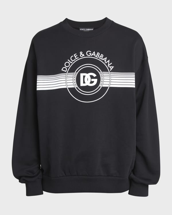 Burberry Men s Acklow Logo Back Sweatshirt Neiman Marcus