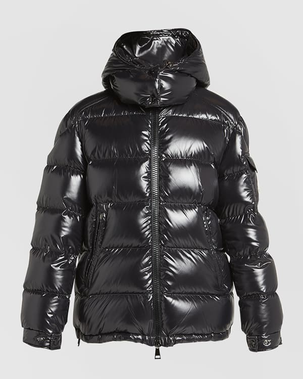 Moncler Maire Shiny Puffer Jacket | Neiman Marcus