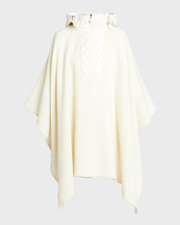 Alaia Hooded Cape Coat