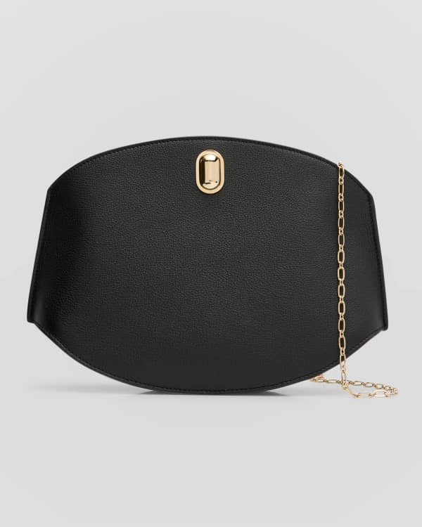 STRATHBERRY EastWest Mini Leather Chain Crossbody Bag Neiman Marcus