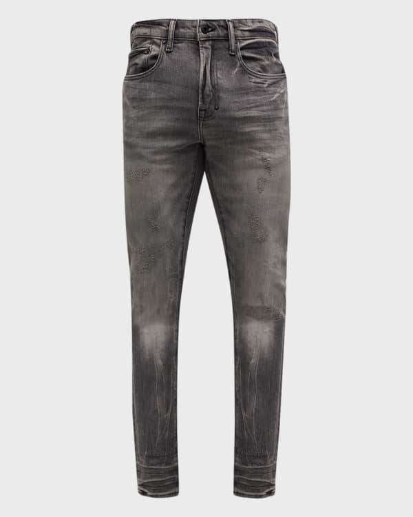 Gray Washed Slim Jeans in 2023  Slim jeans, Louis vuitton men