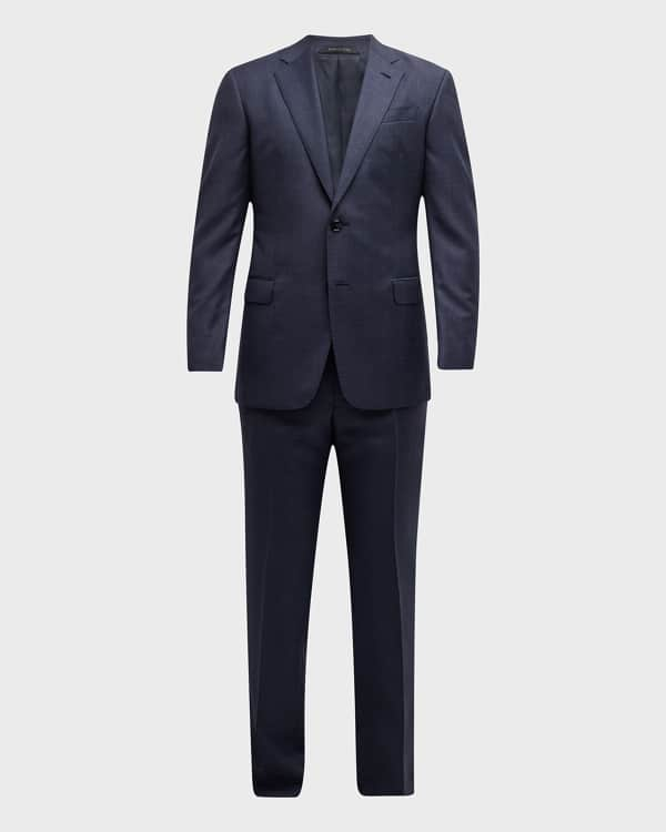 Emporio Armani Men's G-Line Micro Box Wool Suit | Neiman Marcus