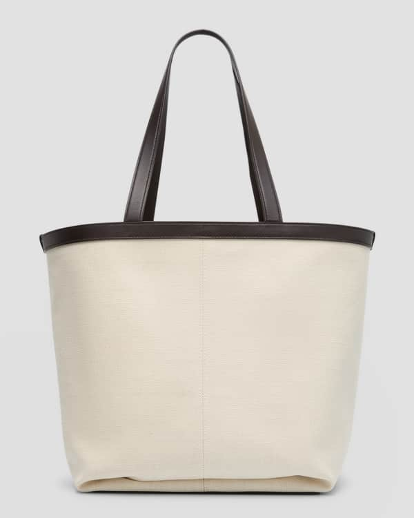 Small Park Tote Bag Black in Leather – The Row