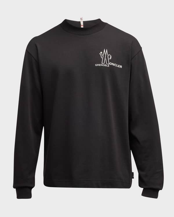 Fear of God Men s Logo Typographic Long Sleeve T Shirt Neiman Marcus