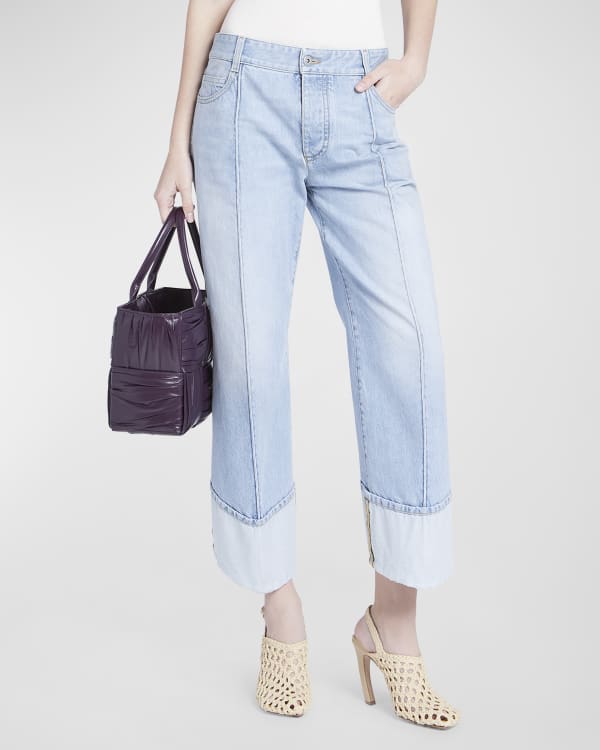 Loewe Anagram High-Rise Wide-Leg Jeans – The Luxury Shopper
