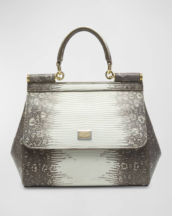 Dolce&Gabbana Miss Sicily Medium Quilted Leather Satchel Bag | Neiman ...