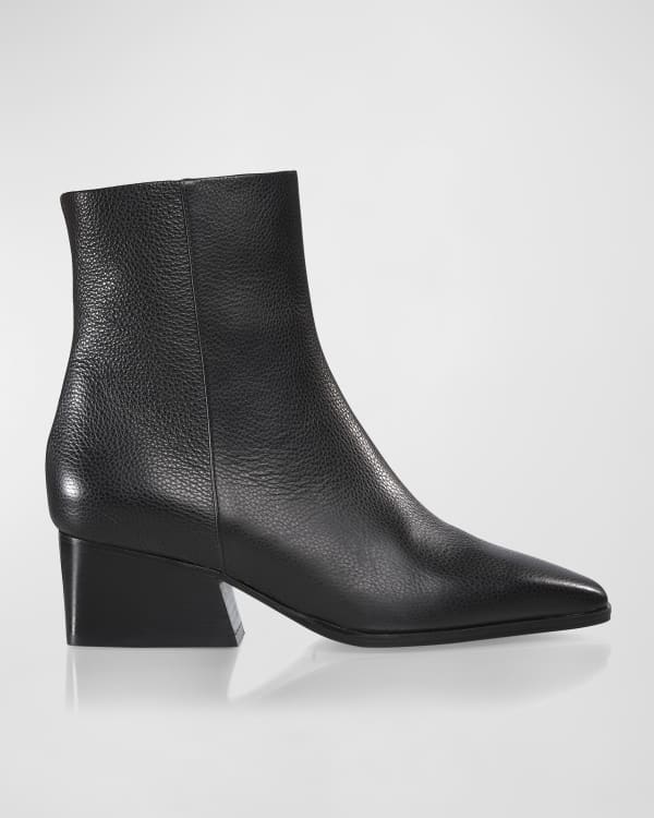 BY FAR Sofia Leather Ankle Booties Neiman Marcus