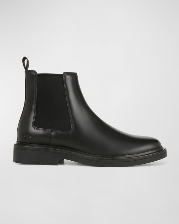 John Varvatos Brooklyn Leather Chelsea Boot Brown Neiman Marcus