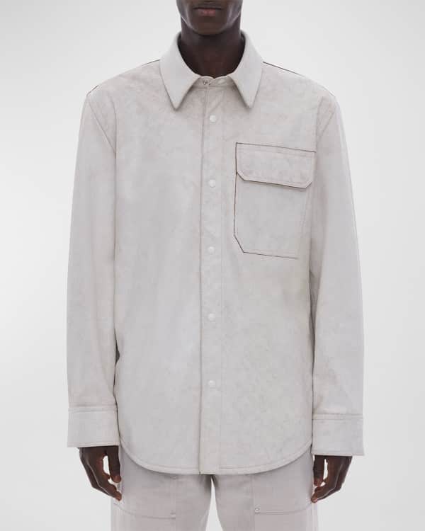 Louis Vuitton Men's Crocodile Linen Shirt
