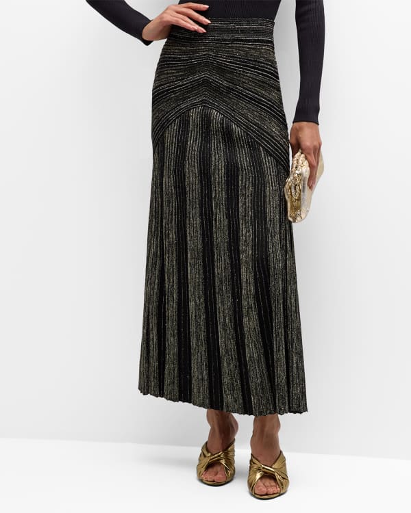 Camilla Layered Frill Maxi Skirt | Neiman Marcus