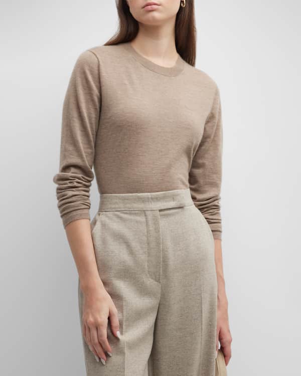 Louis Vuitton Women's Cashmere Silk Striped Knit Sweater