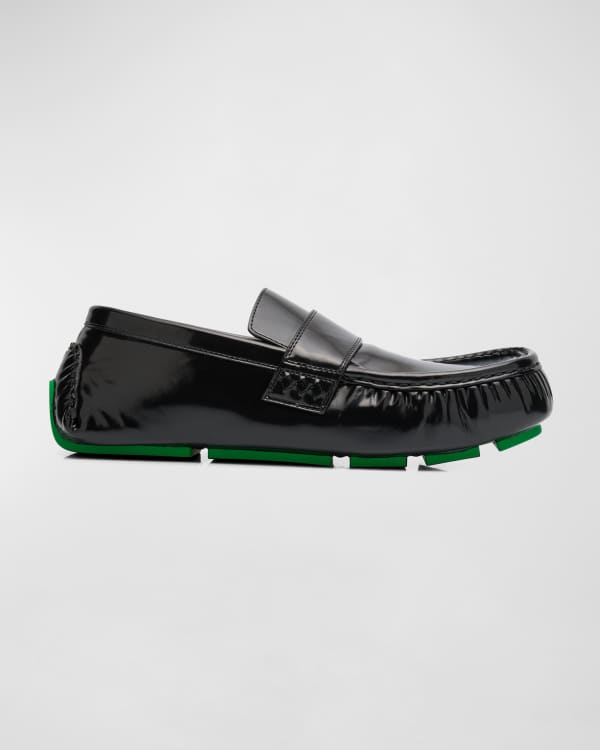 Men's Parigi Gancini Leather Driving Shoes