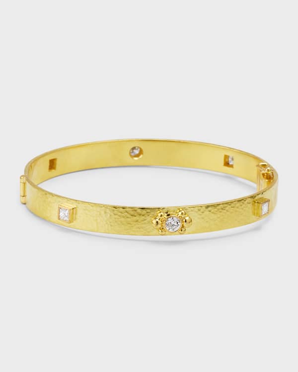 Rose Gold V Statement Bangle Bracelets – P.phoebus Jewelry