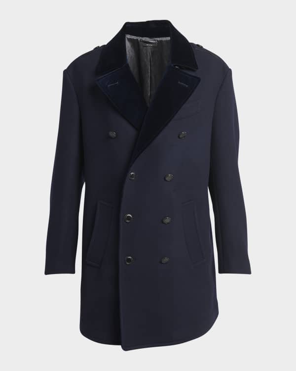 Burberry Men's Wingrove Shearling Coat