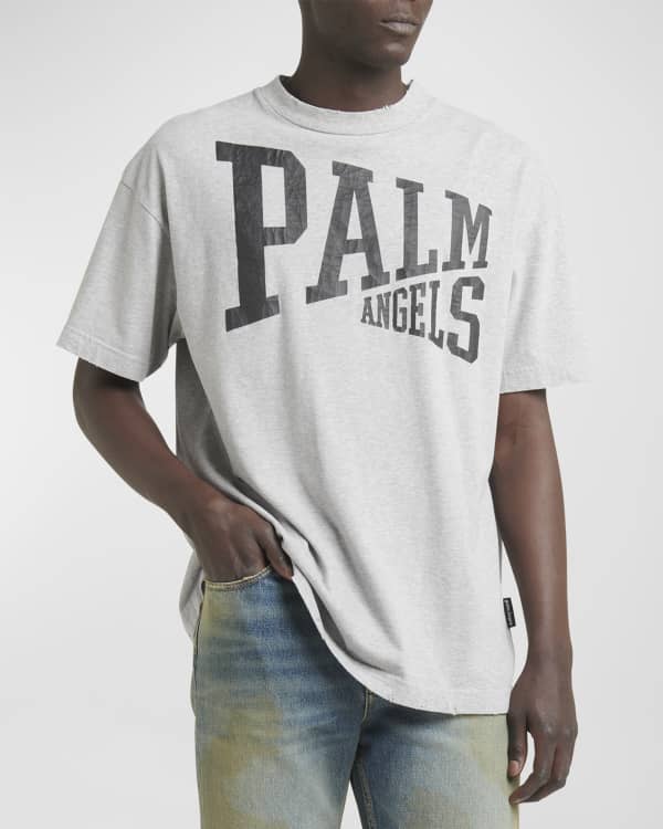 Palm Angels College T Shirt Pmaa001f24jer005 1003 main image 1