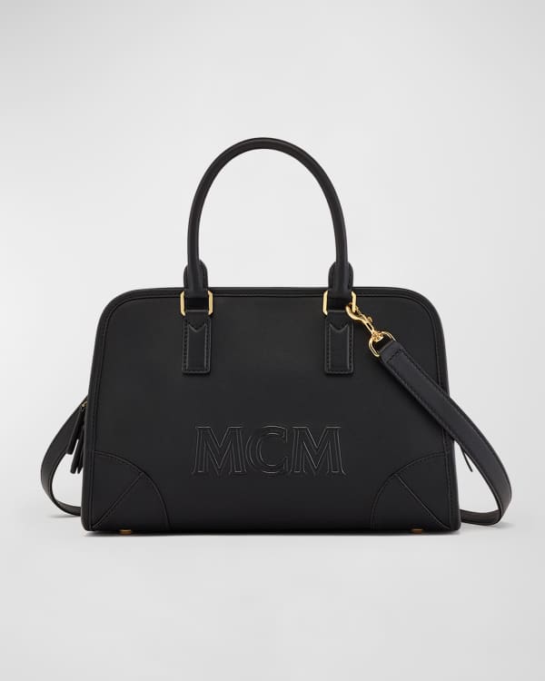 MCM, Bags, Authentic Mcm Boston Caviar Leather Bag