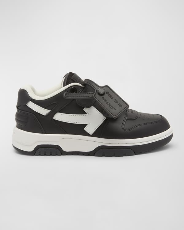 Kid's Out Of Office Leather Low-Top Sneakers, Baby