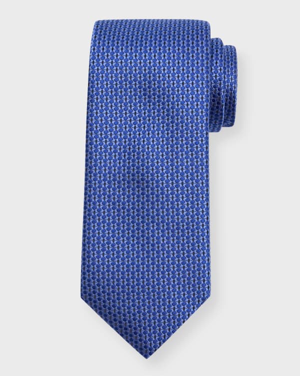 Canali Men's Silk Jacquard Tie Neiman Marcus