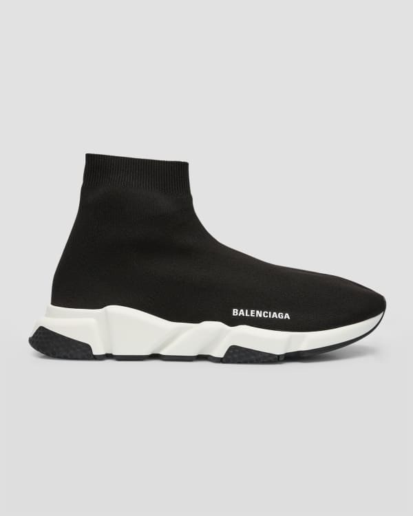 Balenciaga Men's Speed Graffiti Sneakers | Neiman Marcus