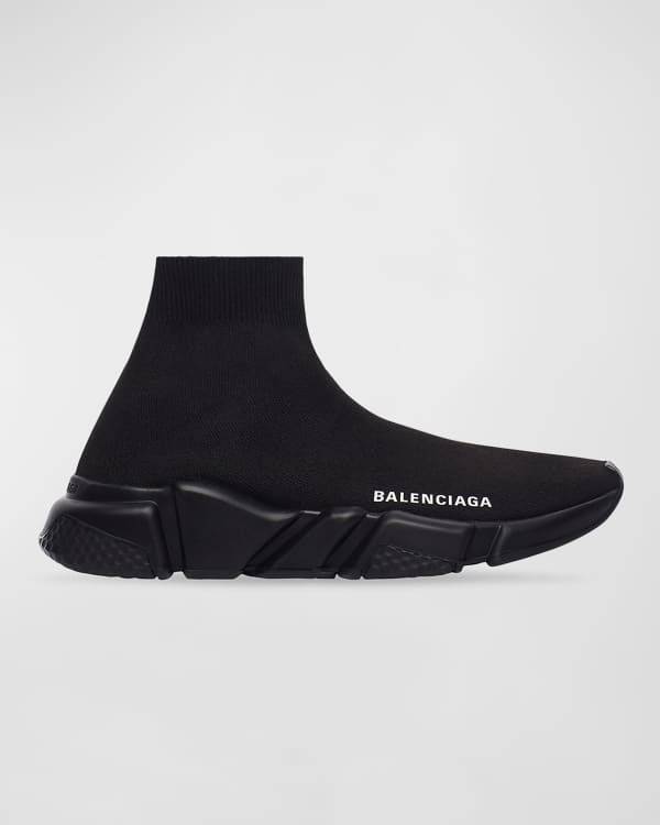 Balenciaga 2.0 Logo Knit Sock Sneakers | Neiman