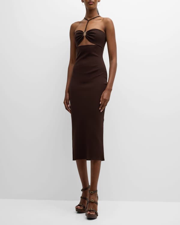 Neiman marcus midi dresses best sale