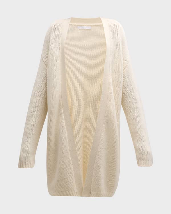 Vince Draped Front Wool Cashmere Duster Cardigan Neiman Marcus