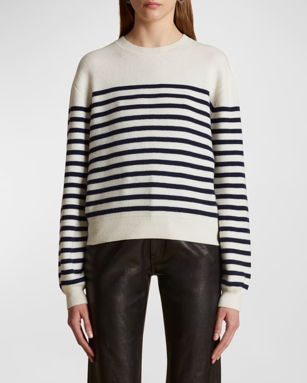 Victoria beckham cashmere crewneck sweater shop