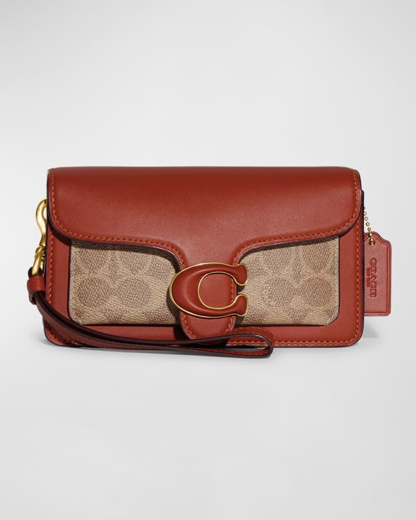 Coach Polished Small Zip Pouch Wristlet Neiman Marcus
