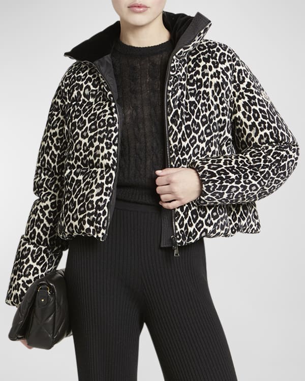 Moncler discount caille leopard