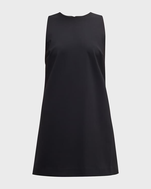 TAVIMART  -  Chic Vintage Green Women's Dress V Neck Strap Sleeveless Shift Mini Dress Fashion 2025 Elegant Evening Dress