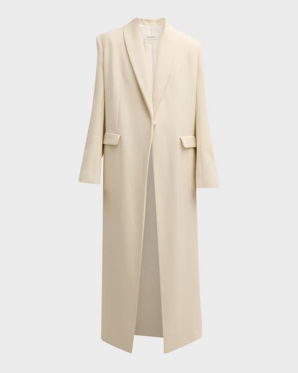 Eileen fisher trench outlet coat