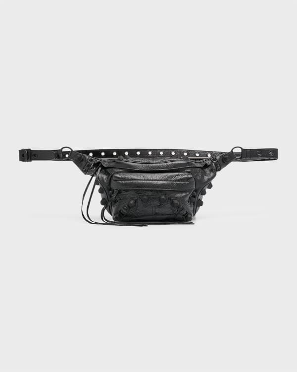 Bottega Veneta Men s Woven Faux Leather Belt Bag Neiman Marcus