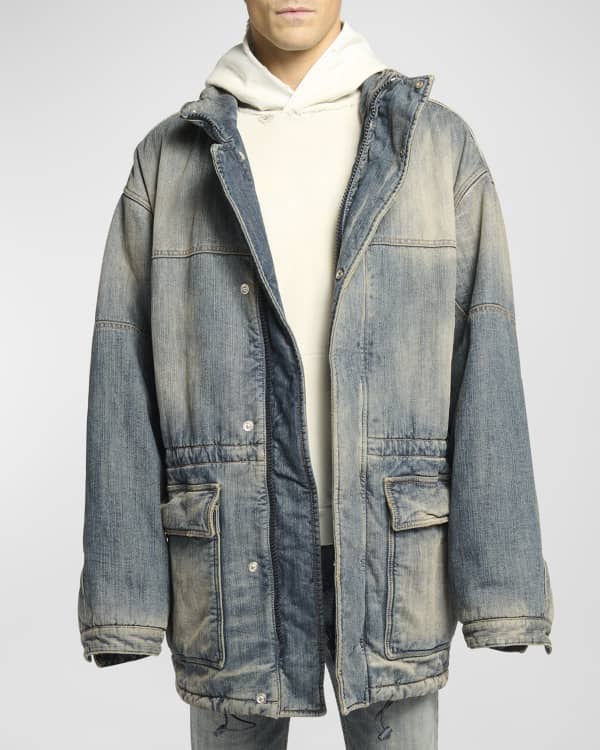 Louis Vuitton Hybrid Hoodie Denim Jacket