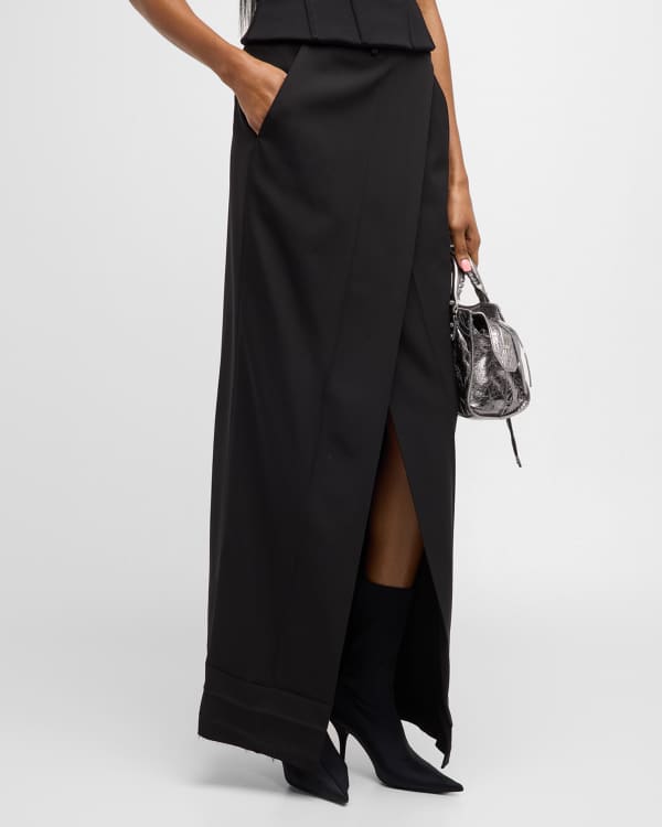 ZIMMERMANN Chintz crochet fringed skirt - Neutrals