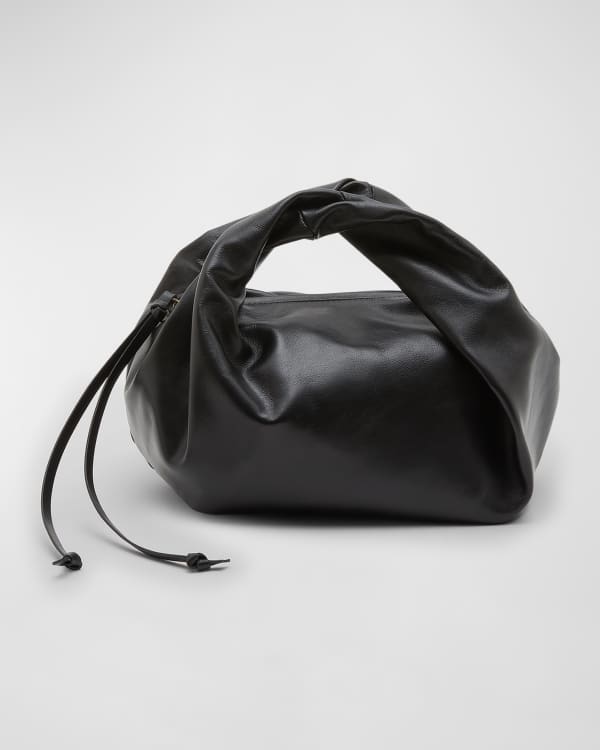 Patent Leather Tote Bag in Brown - Dries Van Noten