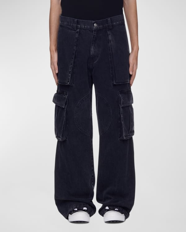 Off-White Men's Tie-Dye Contour Cargo Pants | Neiman Marcus