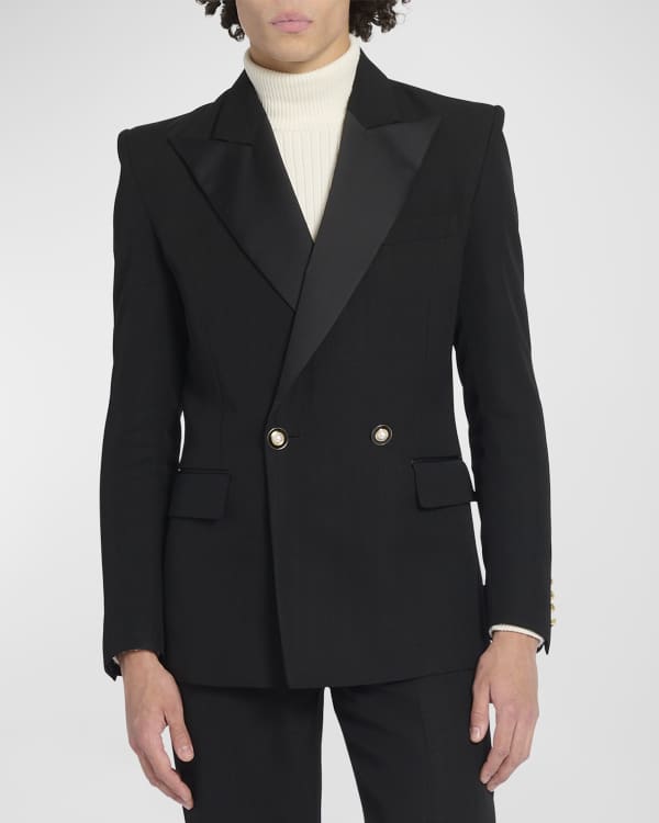 Versace Barocco-jacquard Denim Jacket - Grey