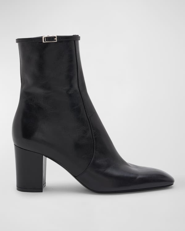 Saint Laurent Betty Lace Up Platform Booties Neiman Marcus