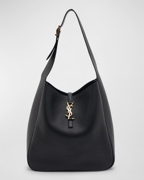 Saint Laurent Mini Chevron Canvas Bucket Bag - Bergdorf Goodman