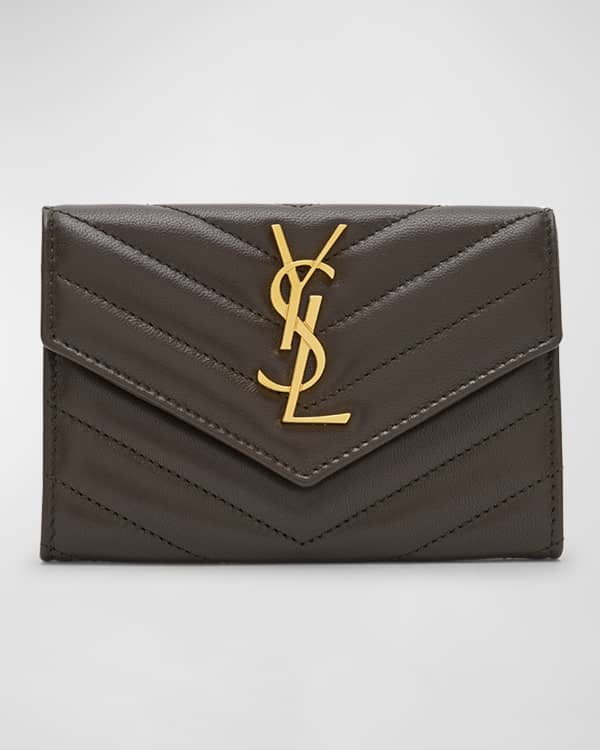 1983 check and leather card case top