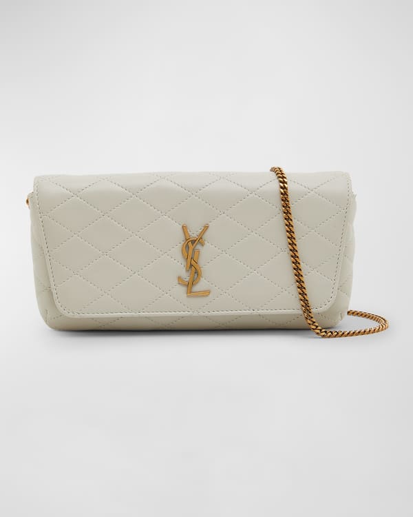 Ysl white snakeskin bag clearance